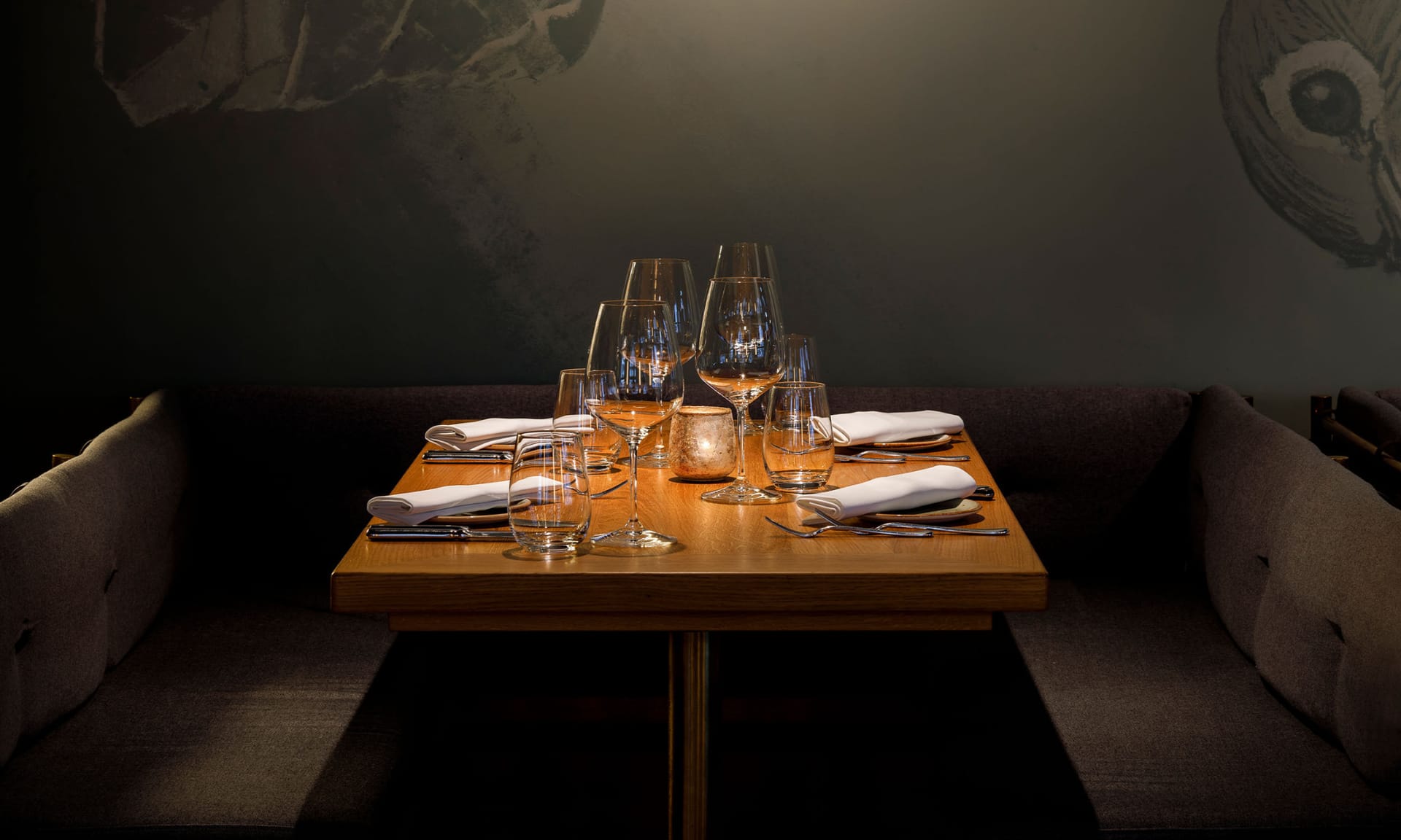 Gedeckter Tisch